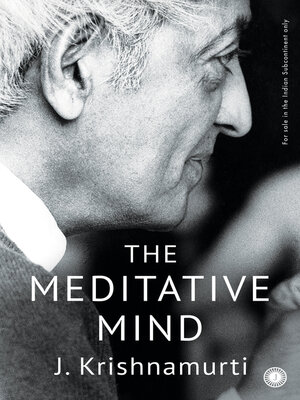 cover image of The Meditative Mind